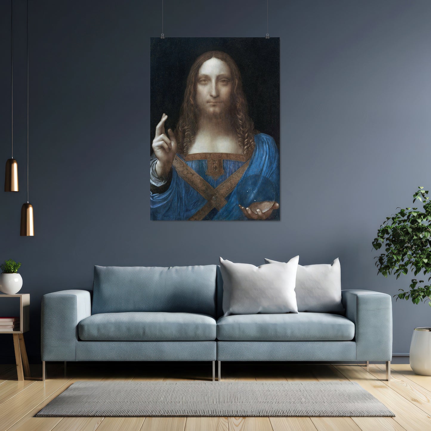 Salvator Mundi – Leonardo da Vinci, Classic Art Reproduction