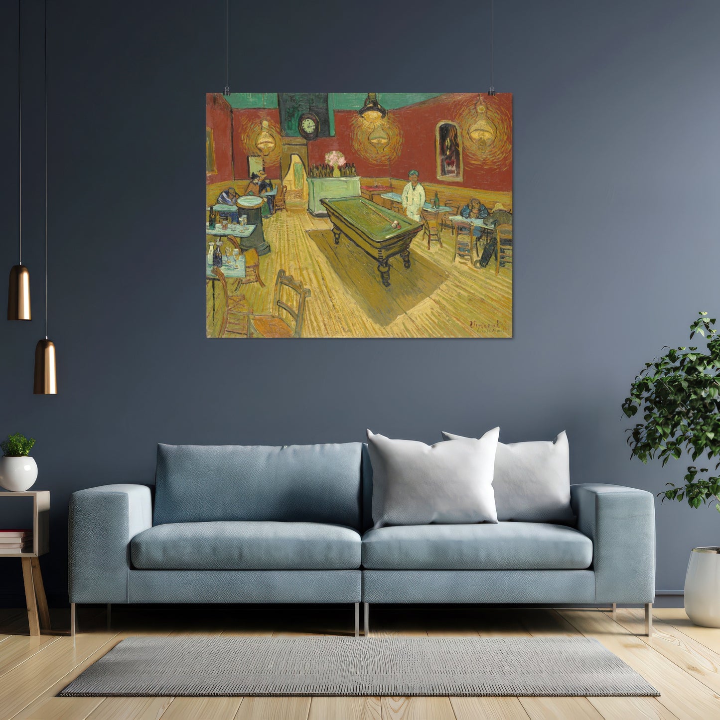 The Night Café (1888) – Vincent van Gogh - Printed Masterpieces