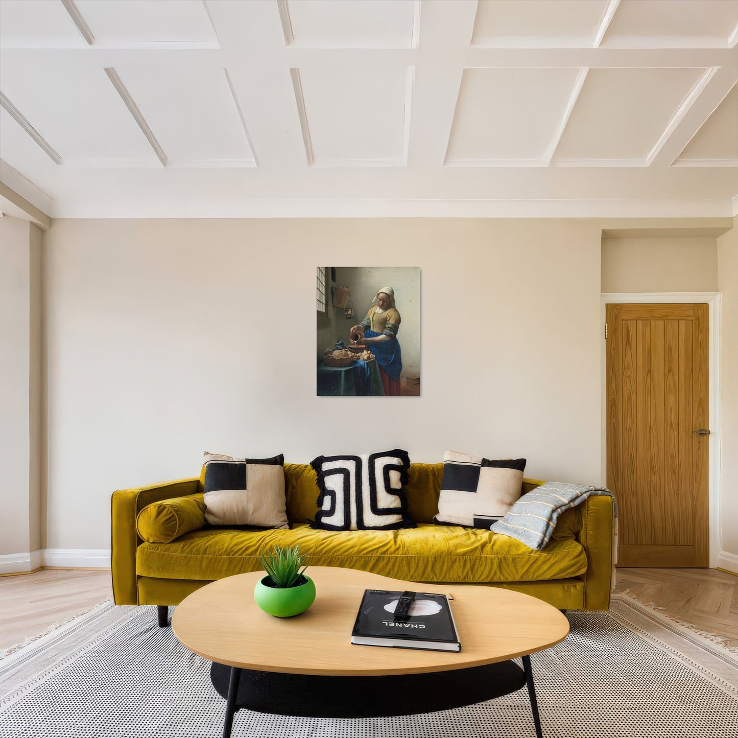 The Milkmaid (1660) – Johannes Vermeer