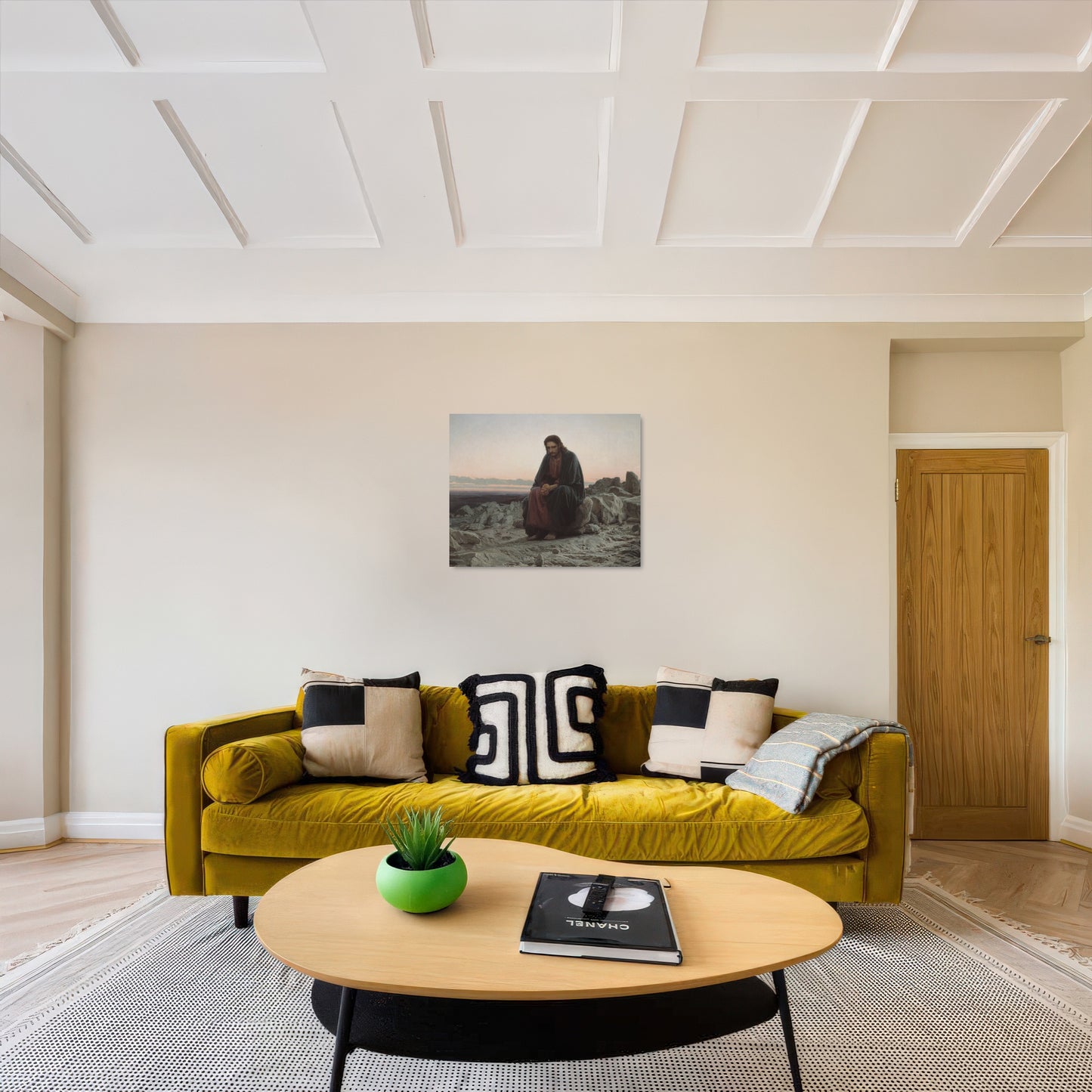 Christ in the Desert (1872) – Ivan Kramskoy