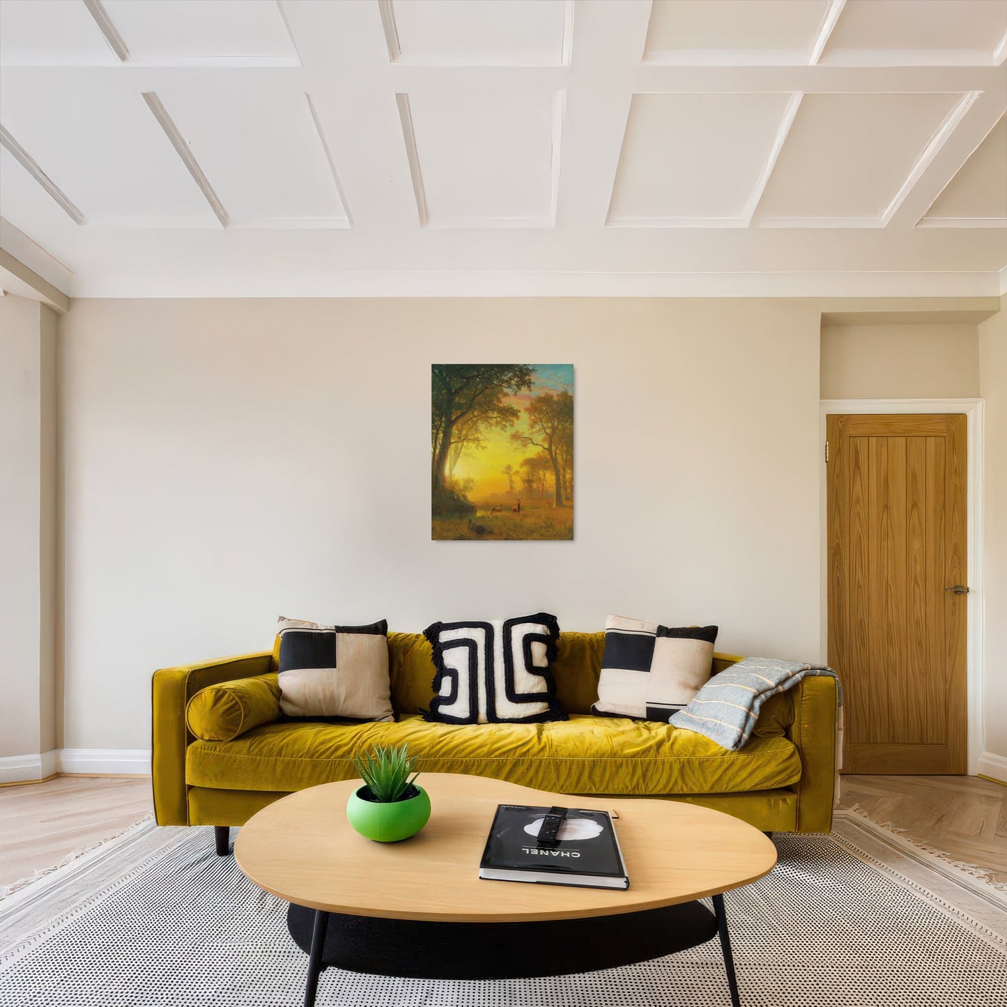 Light in the Forest (1870) – Albert Bierstadt