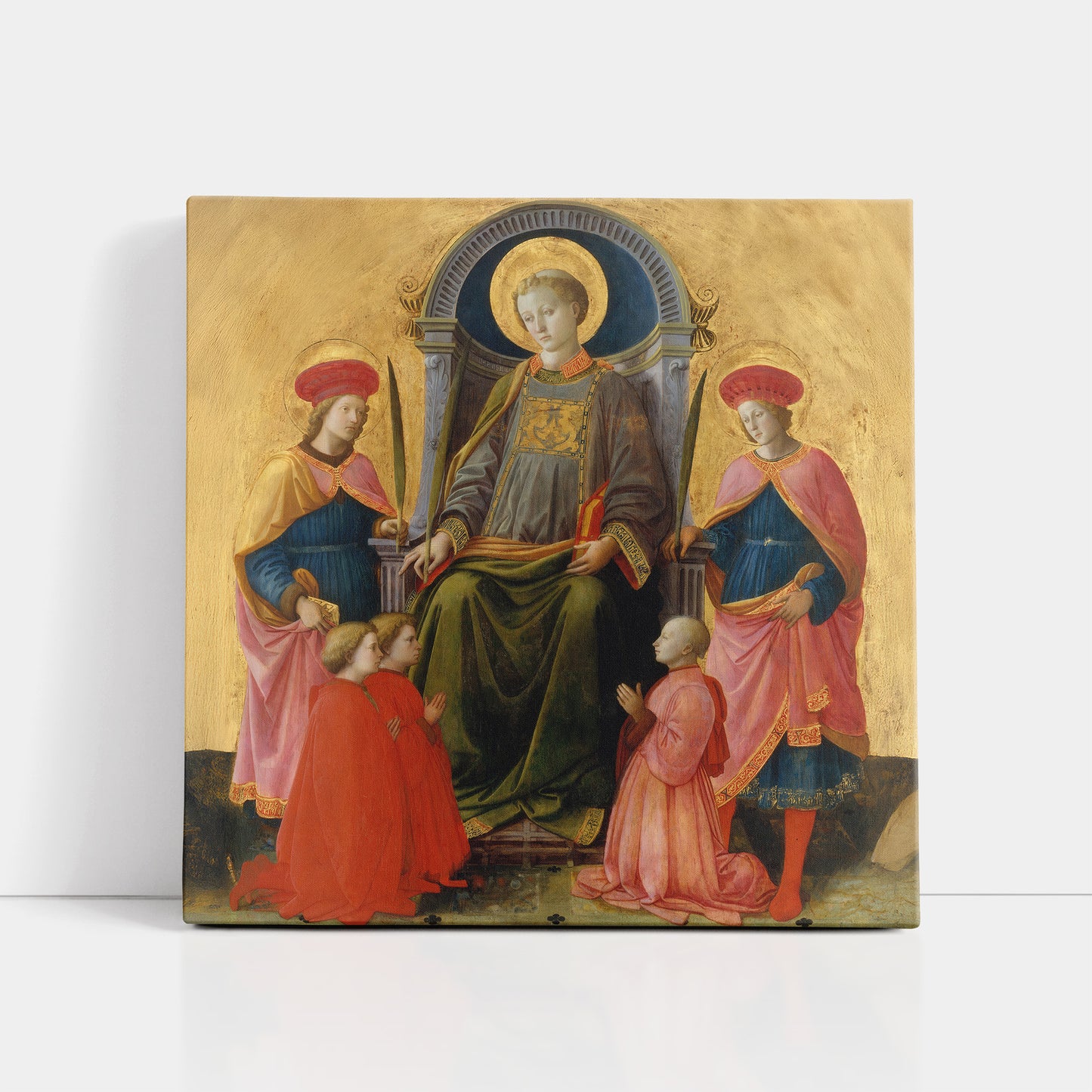 Saint Lawrence Enthroned (1440) – Filippo Lippi