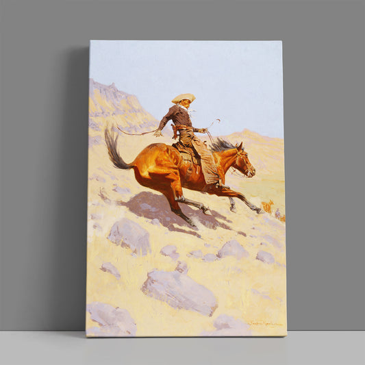The Cowboy (1902) – Frederic Remington - Printed Masterpieces