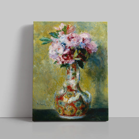 Bouquet in a Vase (1878) – Pierre - Auguste Renoir - Printed Masterpieces