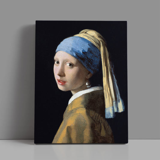 Girl with a Pearl Earring (1665) – Johannes Vermeer - Printed Masterpieces