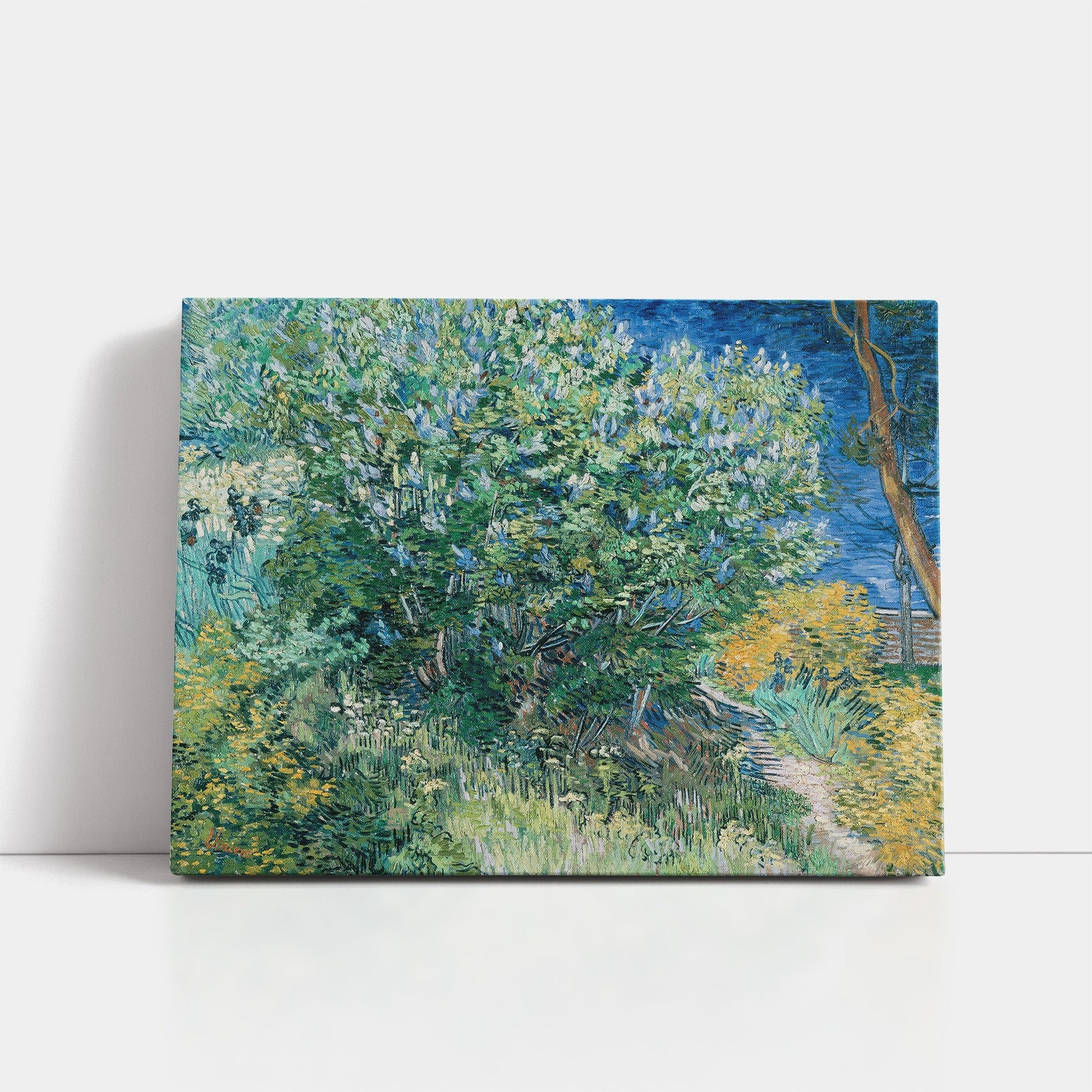 Lilac Bush (1889) – Vincent van Gogh - Printed Masterpieces