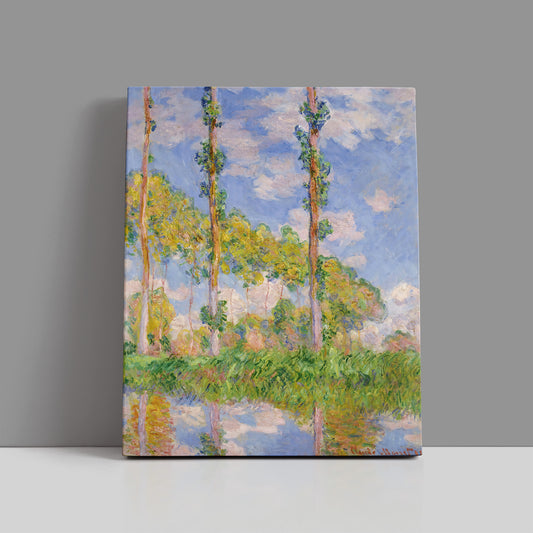 Poplars in the Sun (1891) – Claude Monet - Printed Masterpieces