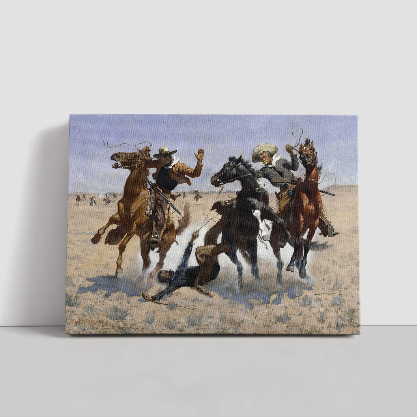 Aiding a Comrade (1890) – Frederic Remington