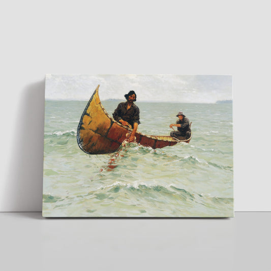 Hauling the Gill Net (1905) – Frederic Remington - Printed Masterpieces
