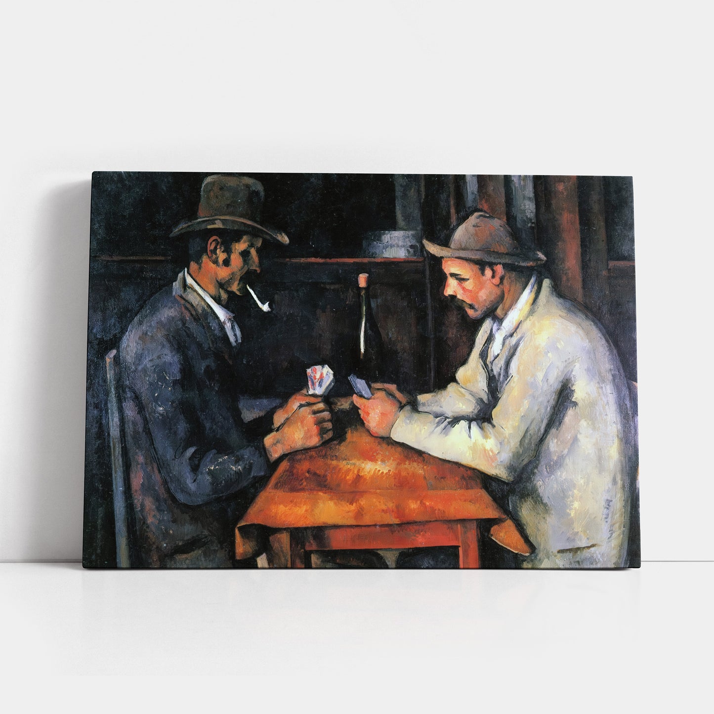 The Card Players (1892) – Paul Cézanne