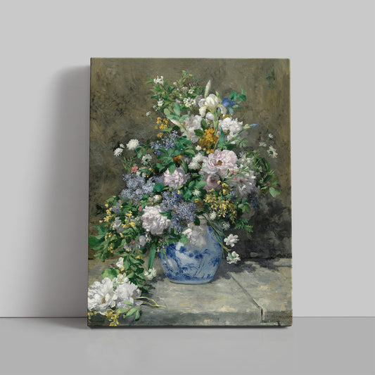 Spring Bouquet (1866) – Pierre - Auguste Renoir - Printed Masterpieces