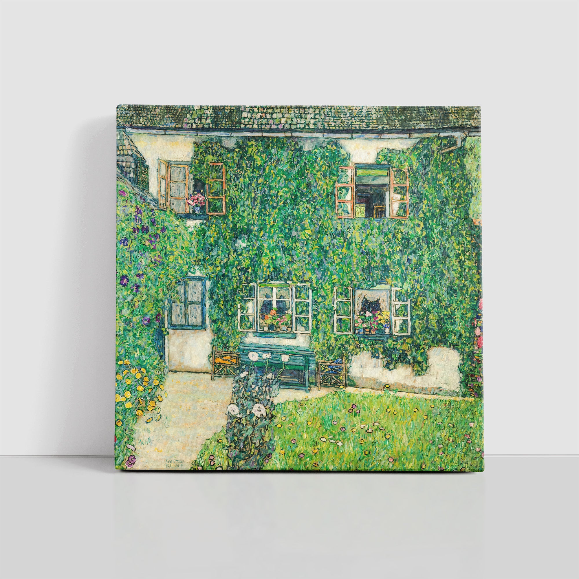 Forester's House in Weissenbach II (Garden) (1914) by Gustav Klimt