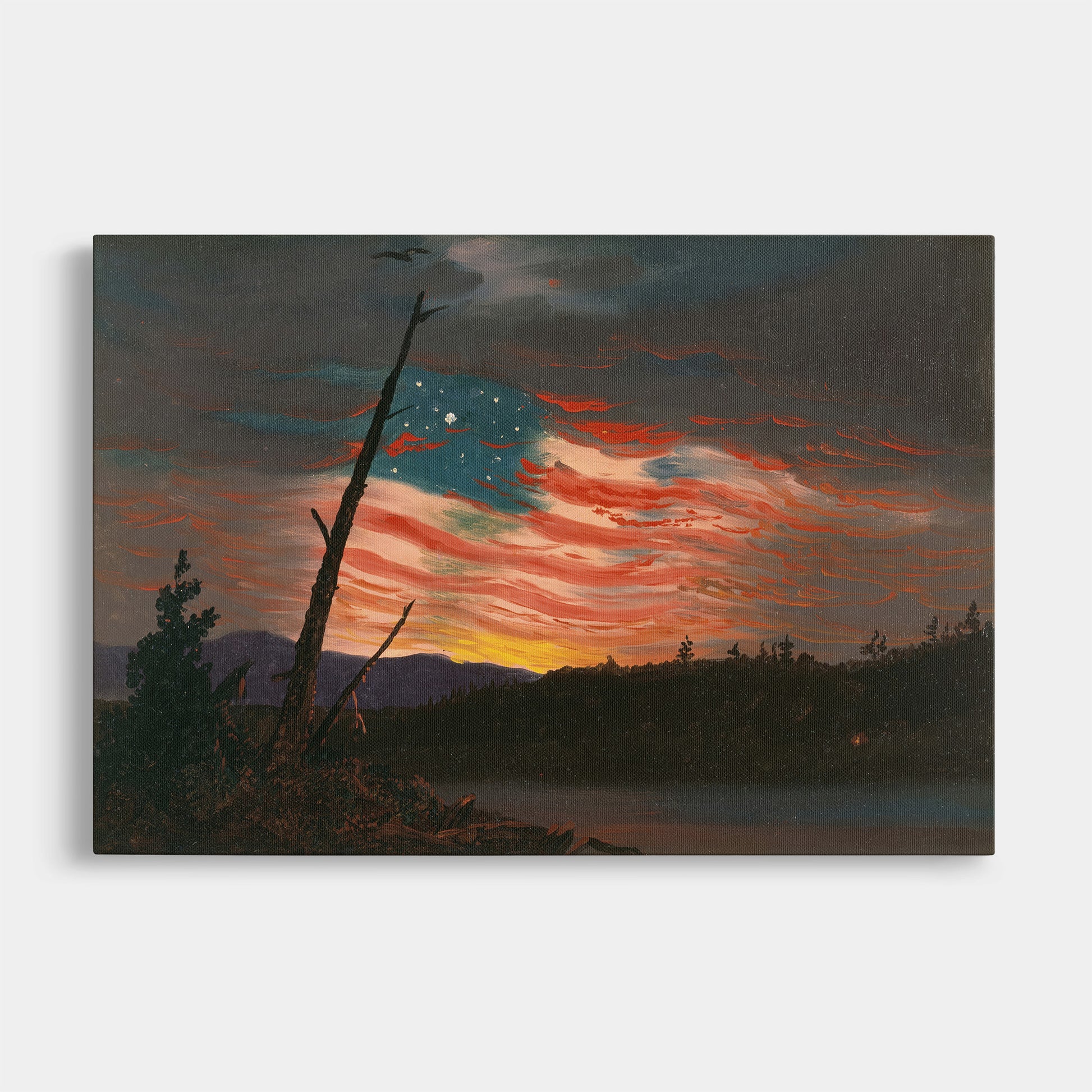 Our Banner in the Sky (1861) – Frederic Edwin Church - Printed Masterpieces