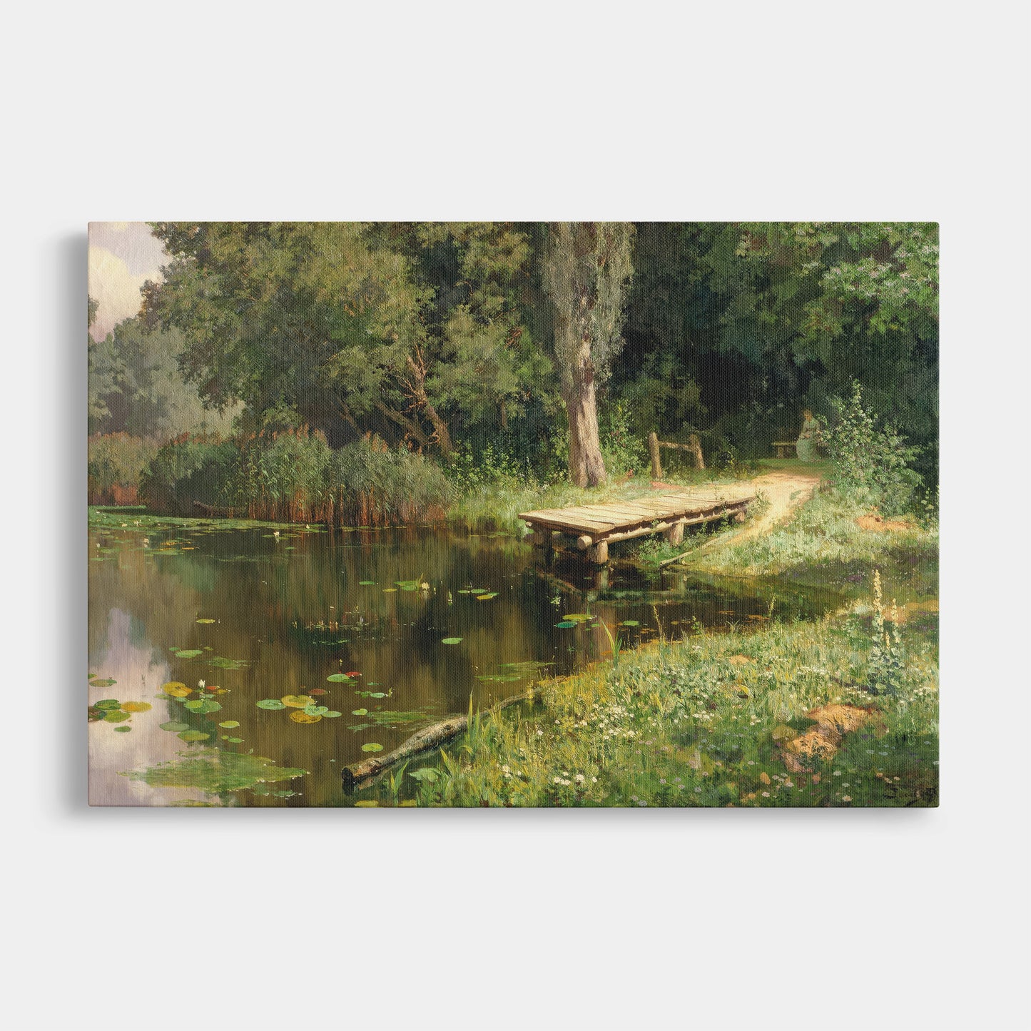 Overgrown Pond (1879) – Vasily Polenov