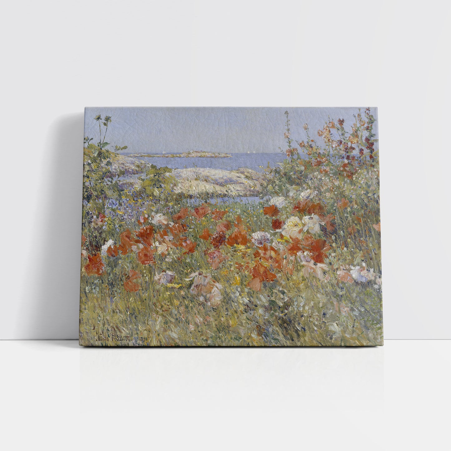 Celia Thaxter's Garden (1890) – Childe Hassam