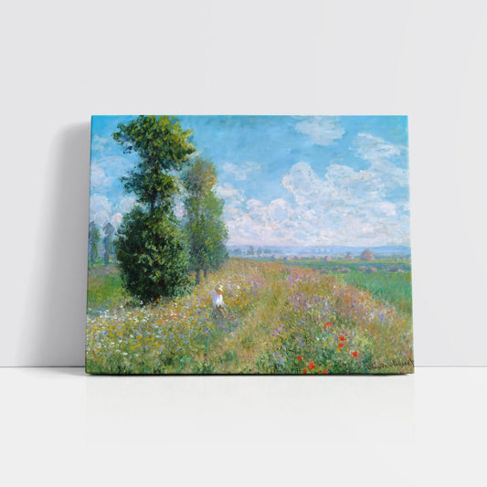 Meadow with Poplars (1875) – Claude Monet - Printed Masterpieces