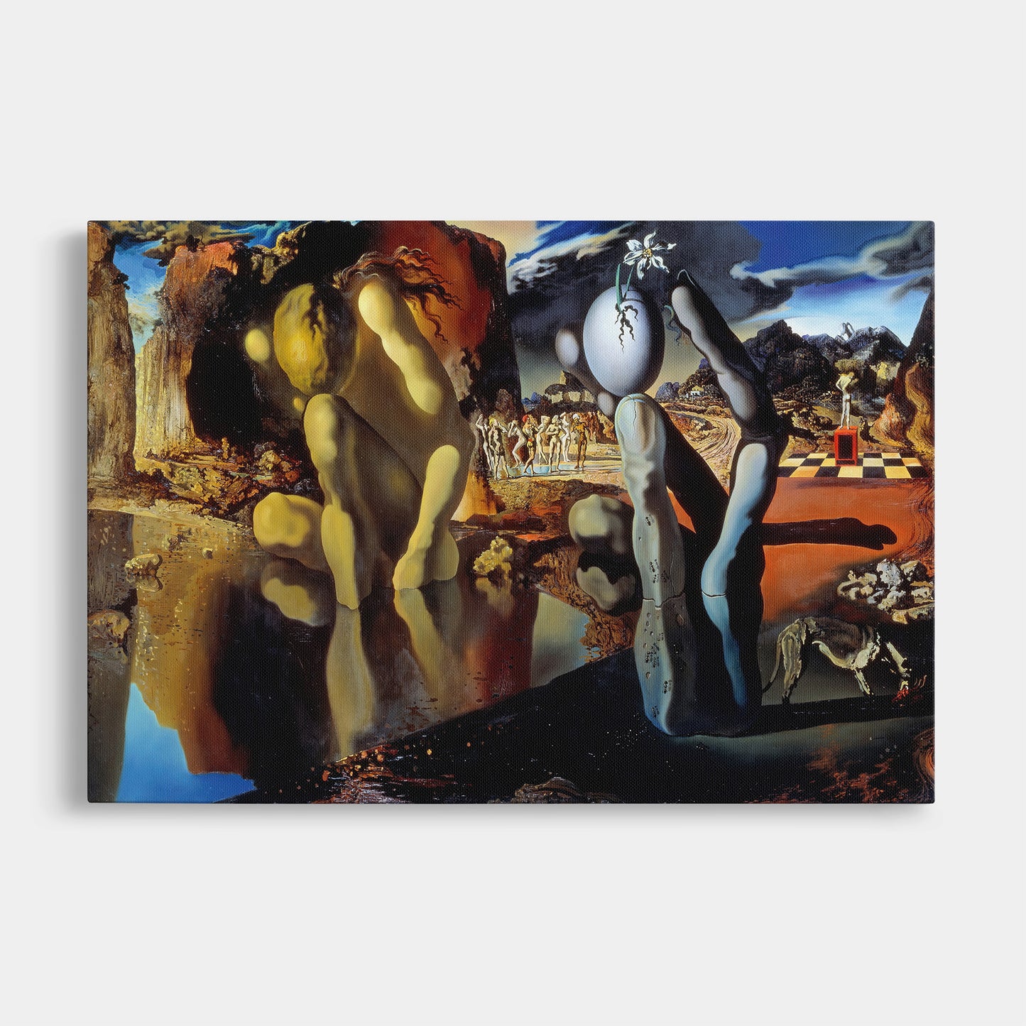 Metamorphosis of Narcissus (1937) – Salvador Dalí