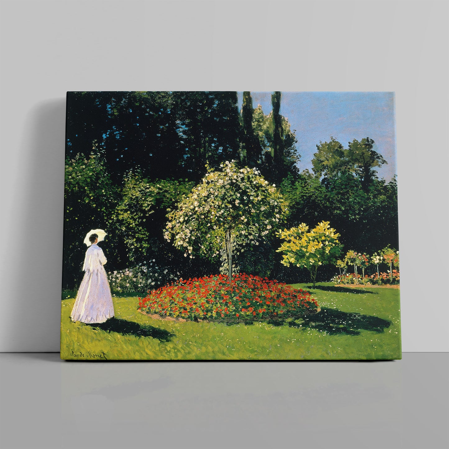 Woman in the Garden (1866) – Claude Monet - Printed Masterpieces