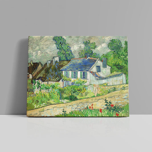 Houses at Auvers (1890) – Vincent van Gogh - Printed Masterpieces