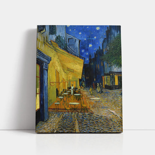 Café Terrace at Night (1888) – Vincent van Gogh - Printed Masterpieces