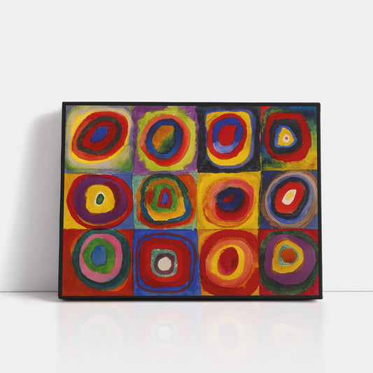 Squares with Concentric Circles (1913) – Wassily Kandinsky - Printed Masterpieces