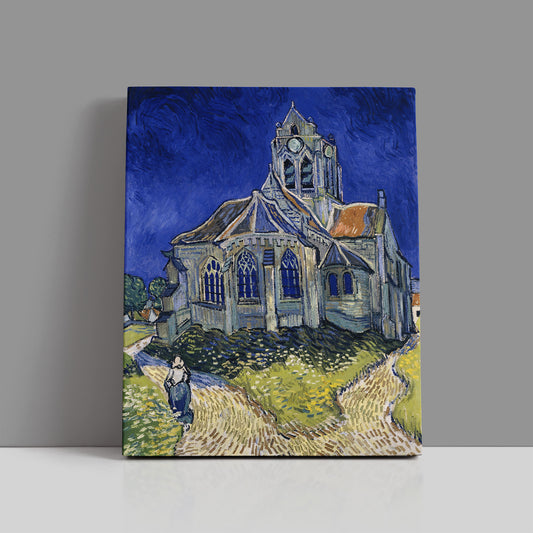 Church in Auvers - sur - Oise (1890) – Vincent van Gogh - Printed Masterpieces