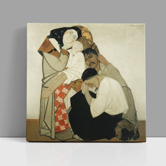 Family (1925–1929) – Fedir Krychevsky - Printed Masterpieces