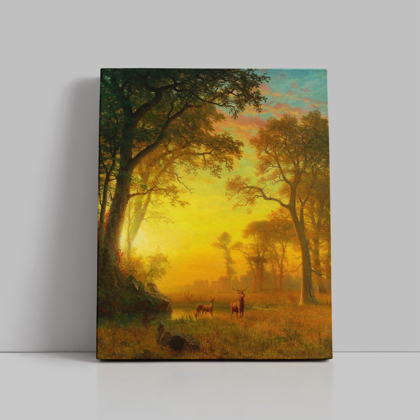 Light in the Forest (1870) – Albert Bierstadt