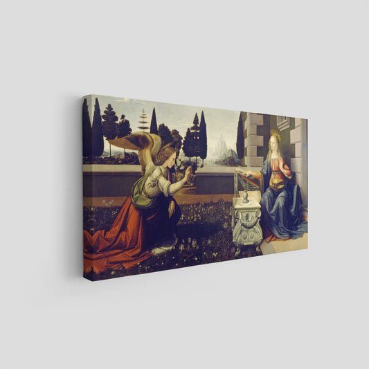 The Annunciation – Leonardo da Vinci, Classic Art Reproduction