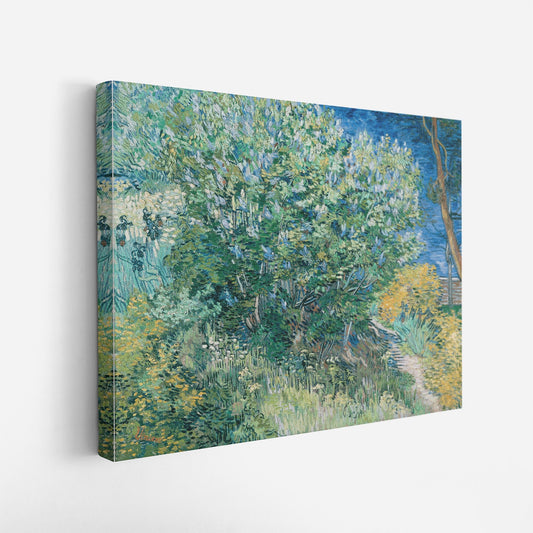 Lilac Bush (1889) – Vincent van Gogh - Printed Masterpieces
