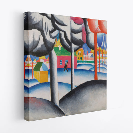 Winter landscape (1930) – Kazimir Malevich