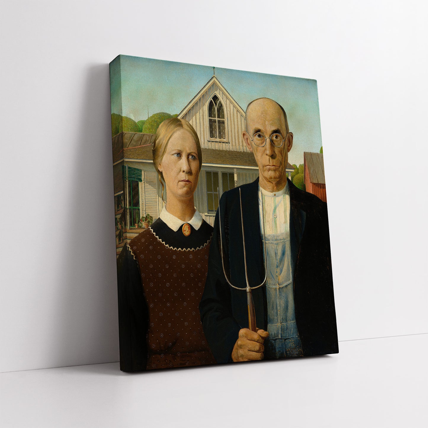 American Gothic (1930) – Grant Wood