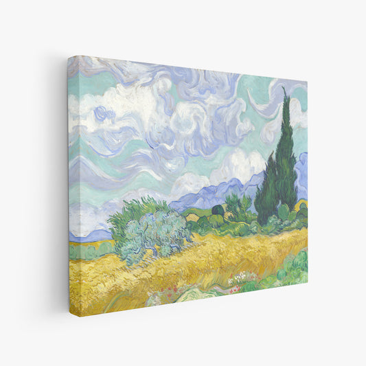 Wheatfield with Cypresses – Vincent van Gogh, Classic Art Reproduction