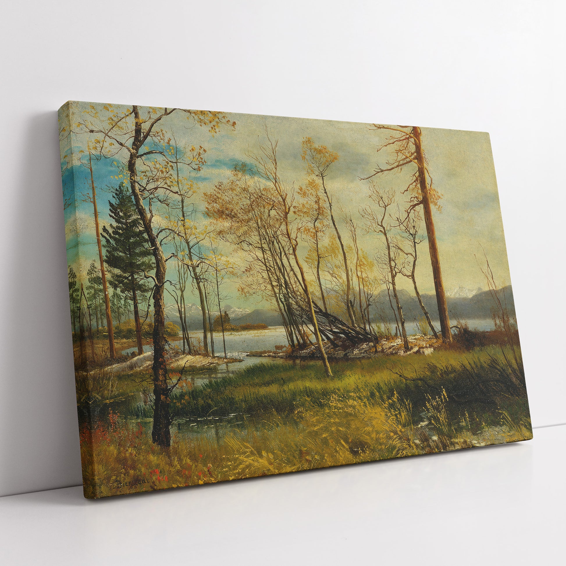 Lake Tahoe – Albert Bierstadt, Classic Art Reproduction