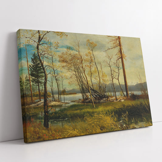 Lake Tahoe – Albert Bierstadt, Classic Art Reproduction