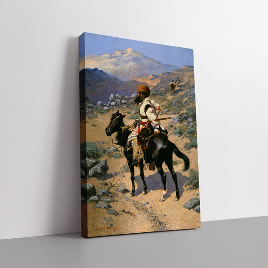 An Indian Trapper – Frederic Remington, Classic Art Reproduction