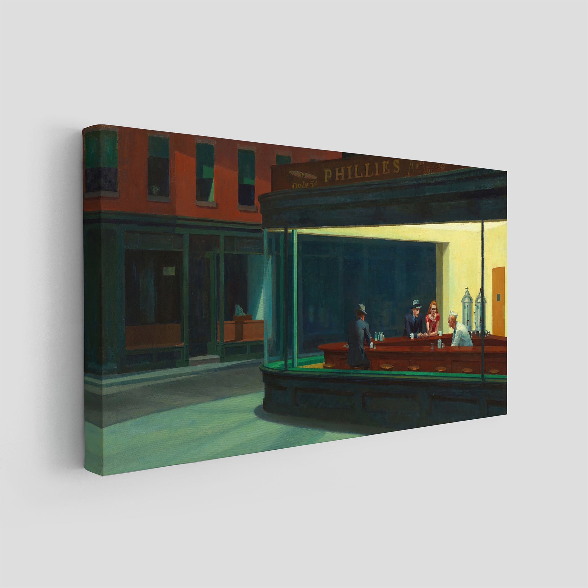 Nighthawks – Edward Hopper, Classic Art Reproduction