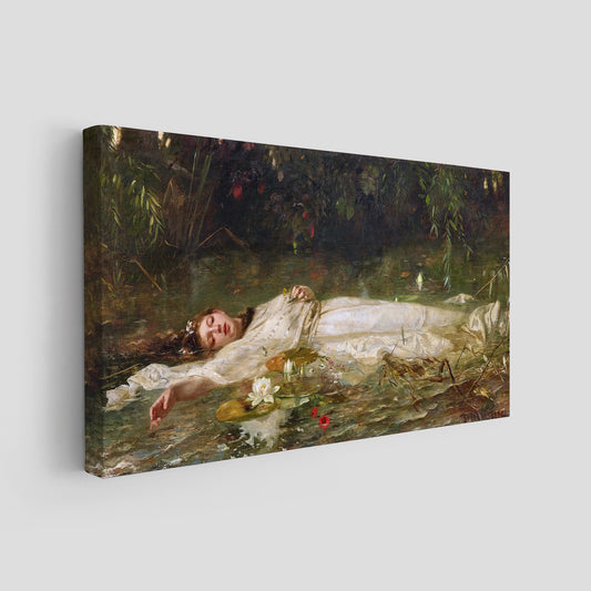 Ophelia – Friedrich Heyser, Classic Art Reproduction