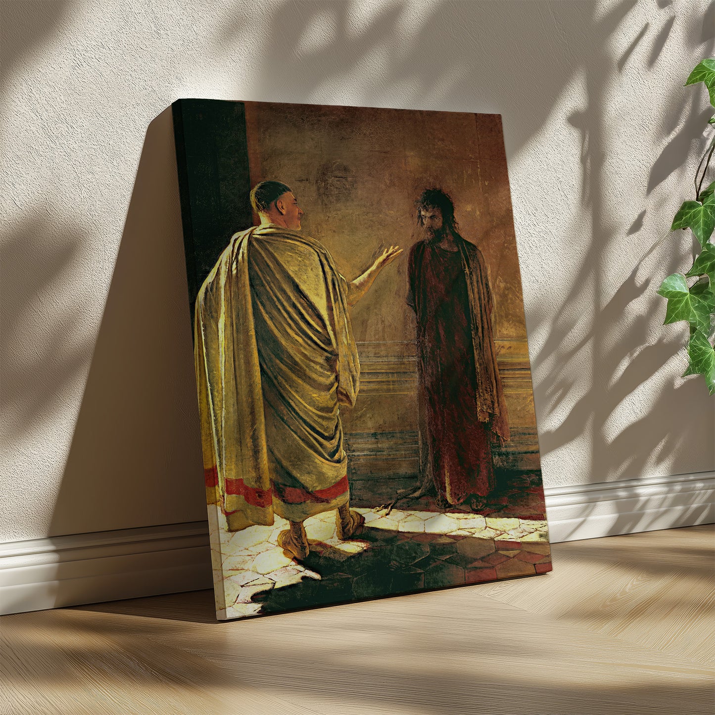 What is truth? Christ before Pilate (1890) – Nikolai Ge