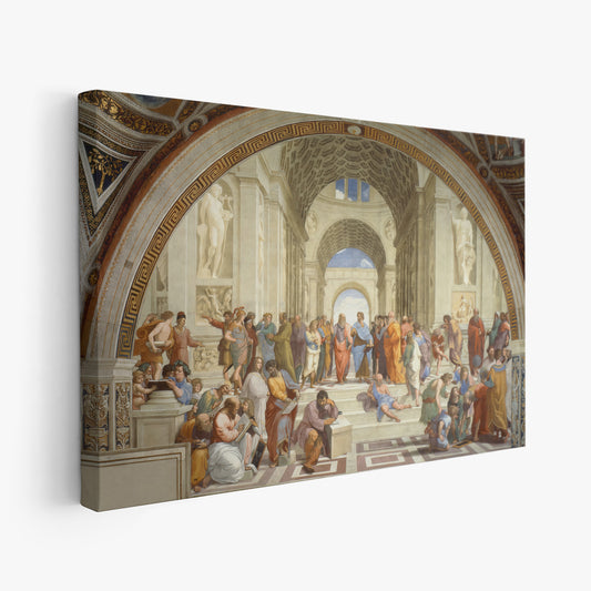 The School of Athens – Raphael Santi, Classic Art Reproduction