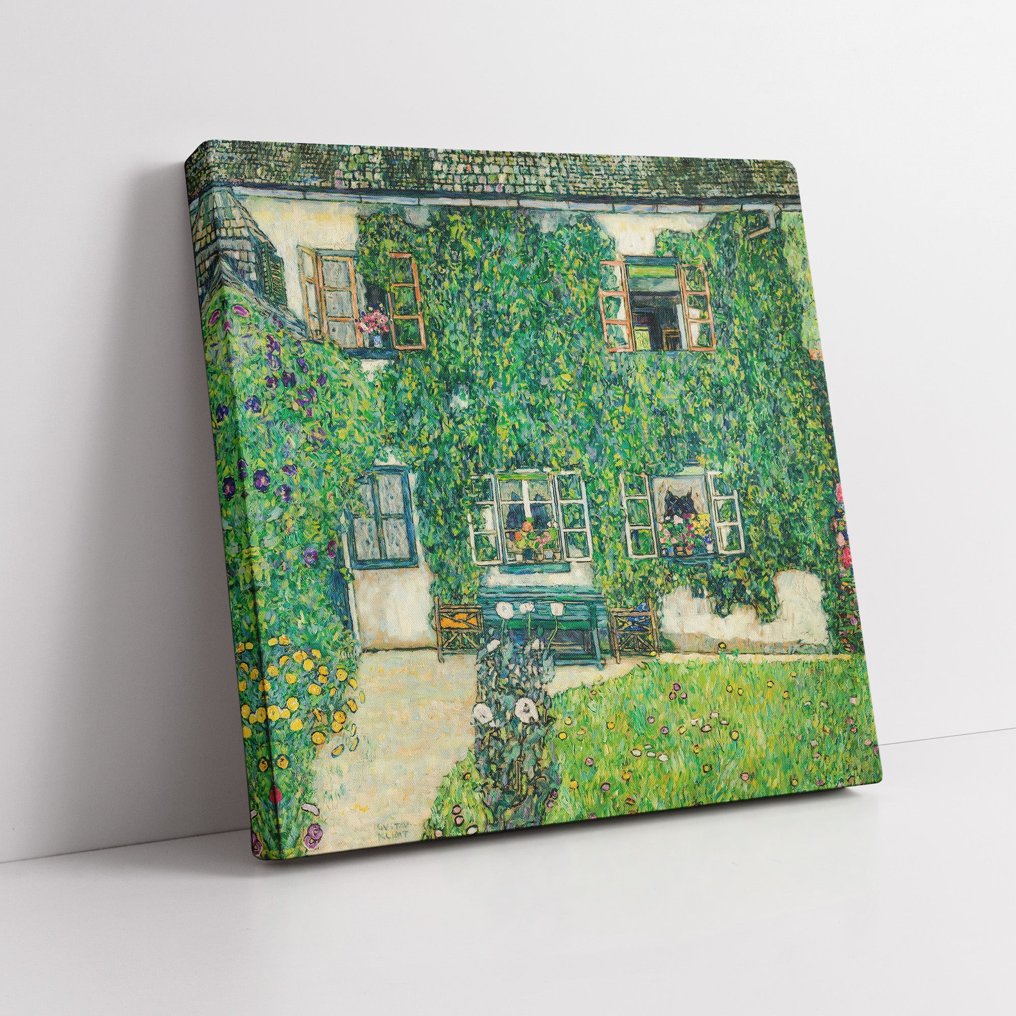 Forester's House in Weissenbach II (Garden) (1914) by Gustav Klimt