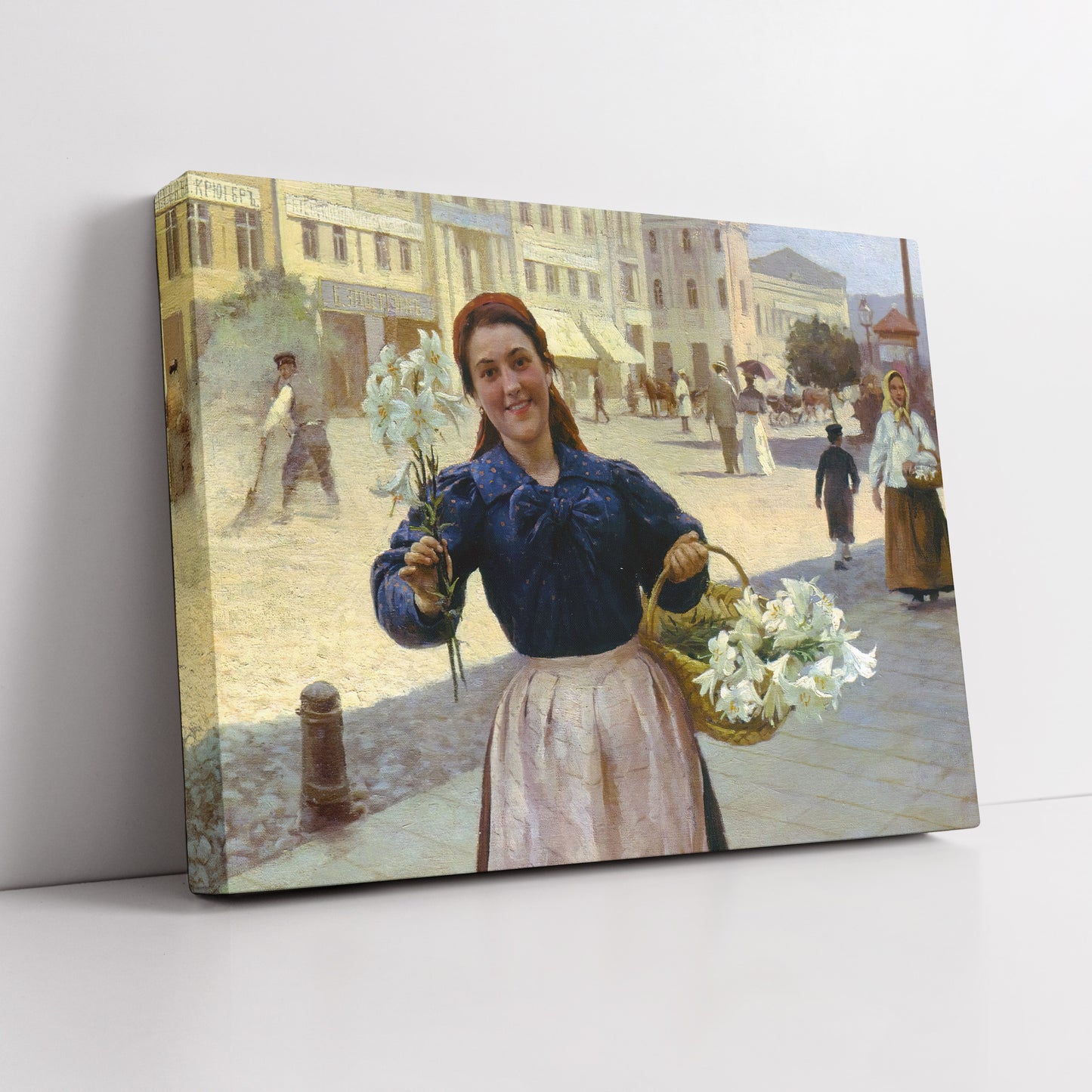 Flower Girl in Kyiv (1897) – Mykola Pymonenko