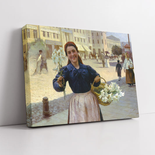 Flower Girl in Kyiv (1897) – Mykola Pymonenko