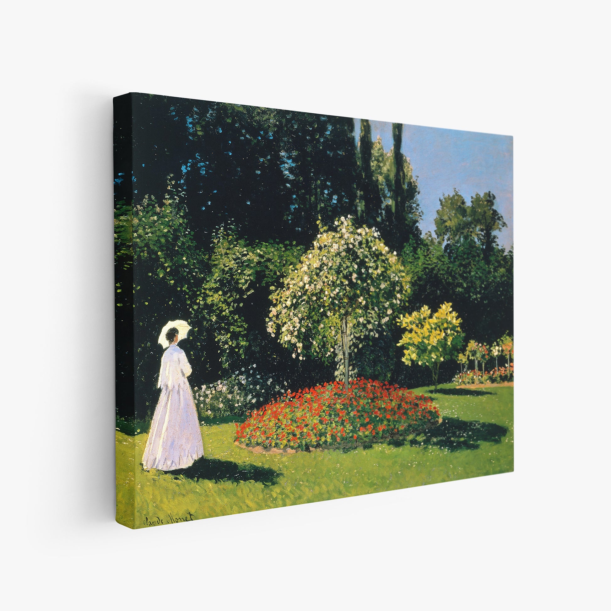 Woman in the Garden (1866) – Claude Monet - Printed Masterpieces