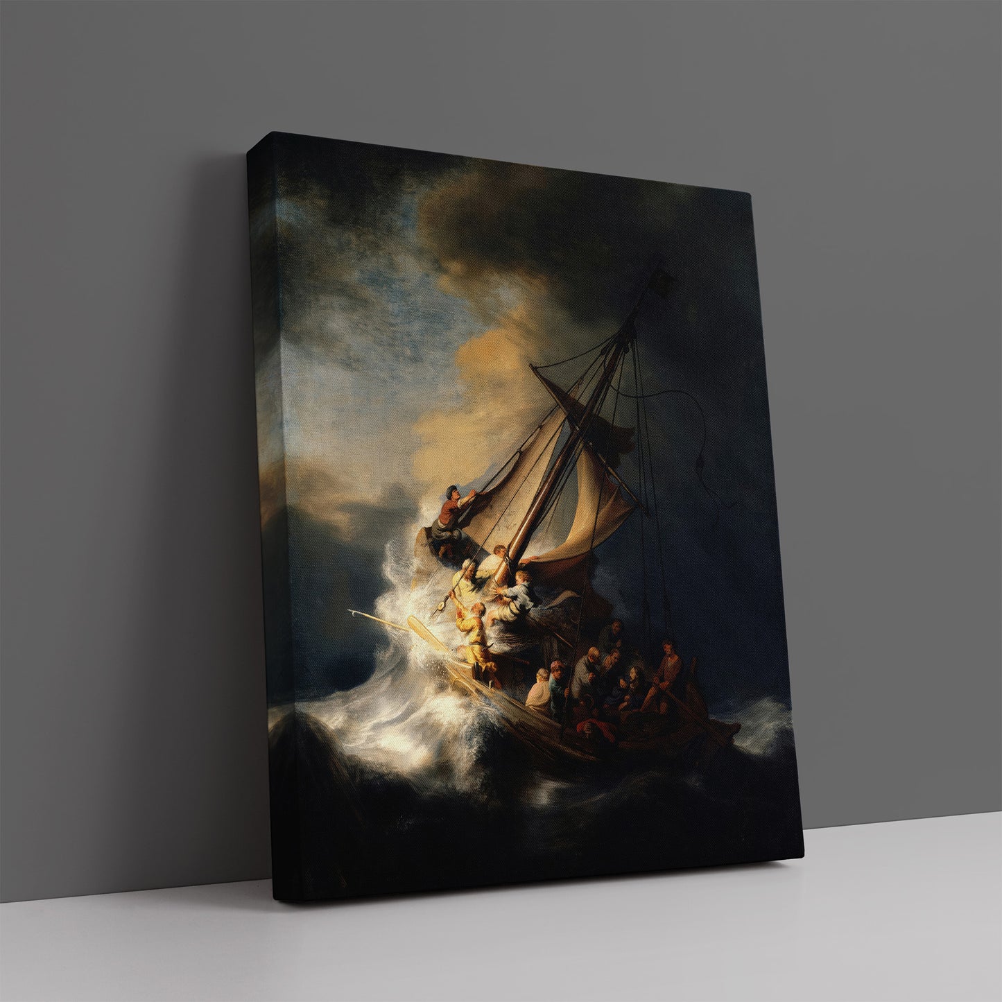 Christ in the Storm on the Sea of Galilee (1633) – Rembrandt