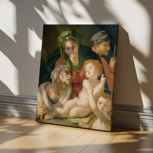 The Holy Family – Bronzino, Classic Art Reproduction