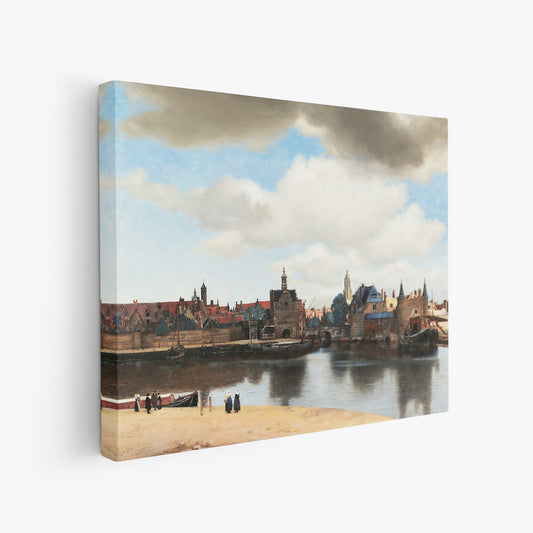 View of Delft – Johannes Vermeer, Classic Art Reproduction