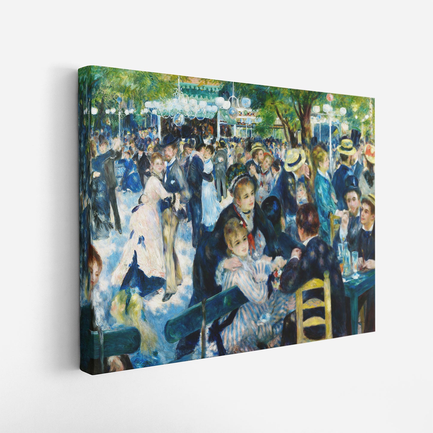 Dance at Le Moulin de la Galette (1876) – Pierre-Auguste Renoir