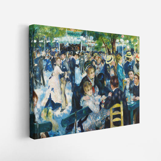 Dance at Le Moulin de la Galette (1876) – Pierre-Auguste Renoir