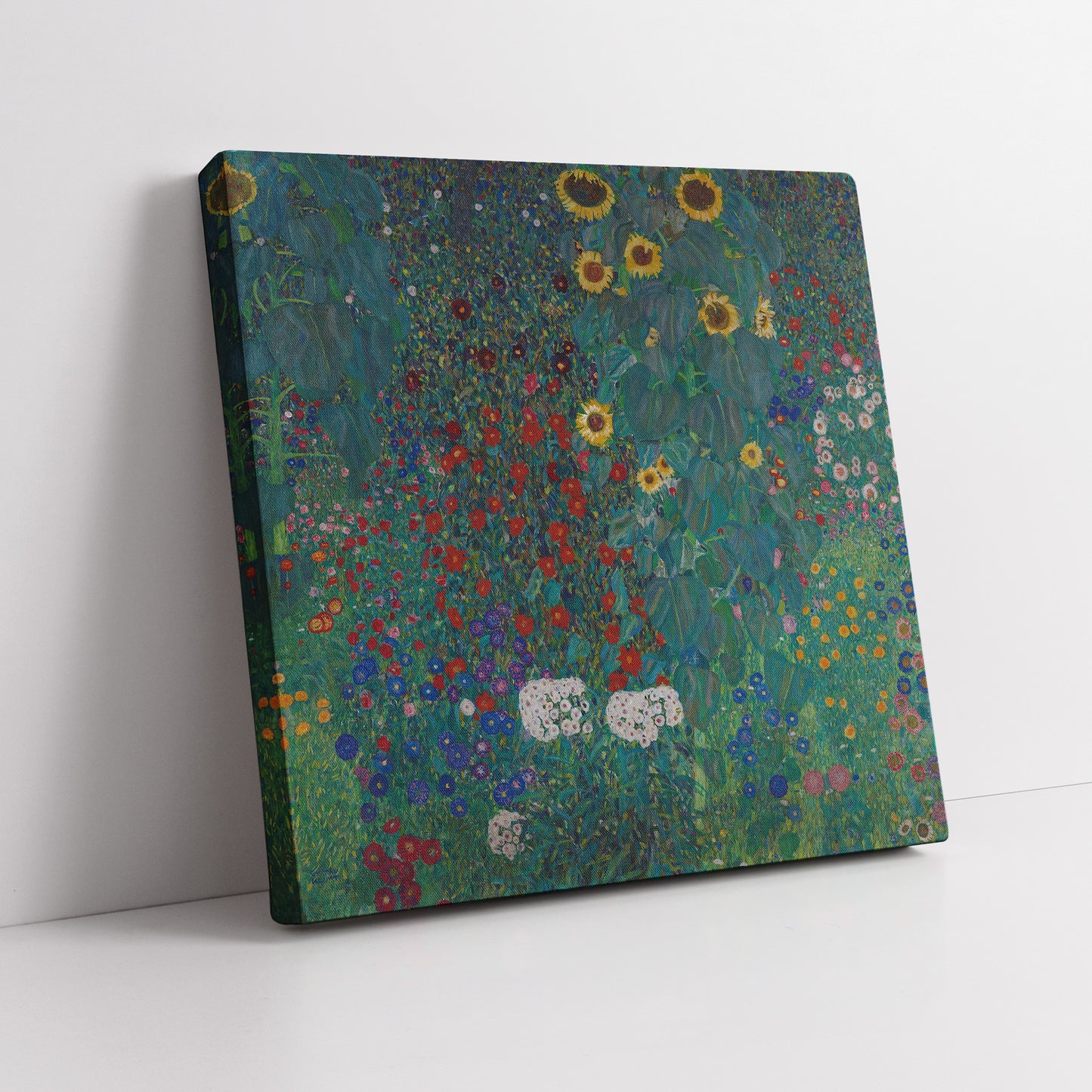 Farm Garden with Sunflowers (1907) – Gustav Klimt